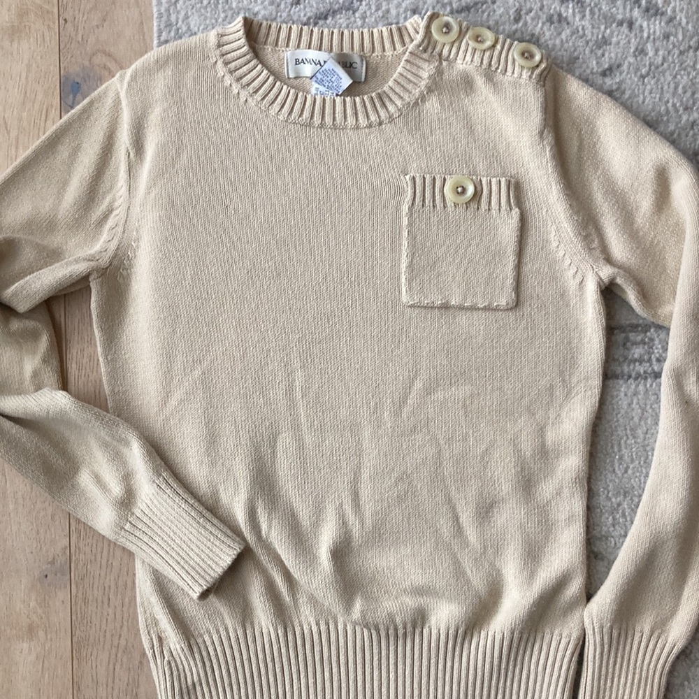 Banana Republic Women’s knit sweater cream size XS - Picture 4 of 8